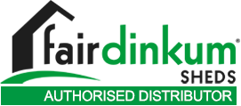 Fair Dinkum Sheds Logo